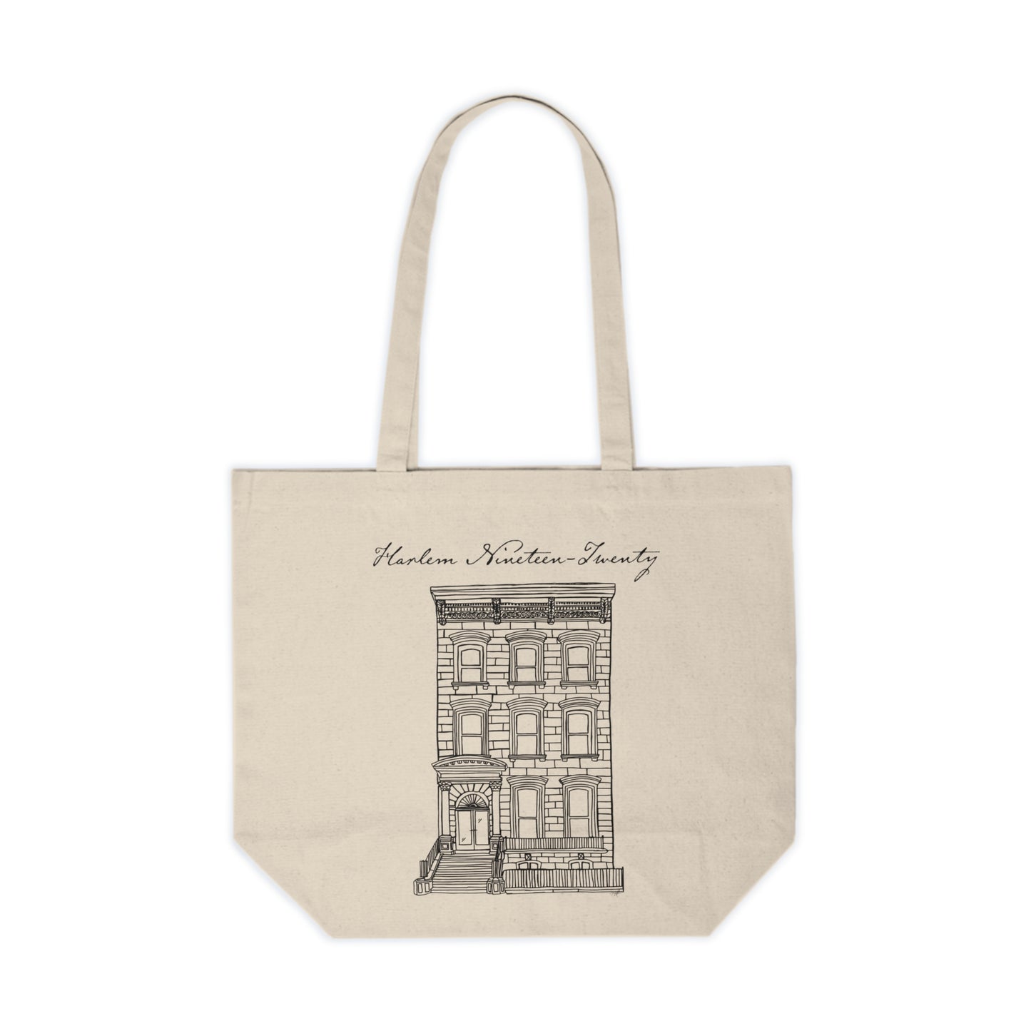 The Harlem 1920 Brownstone Tote Bag