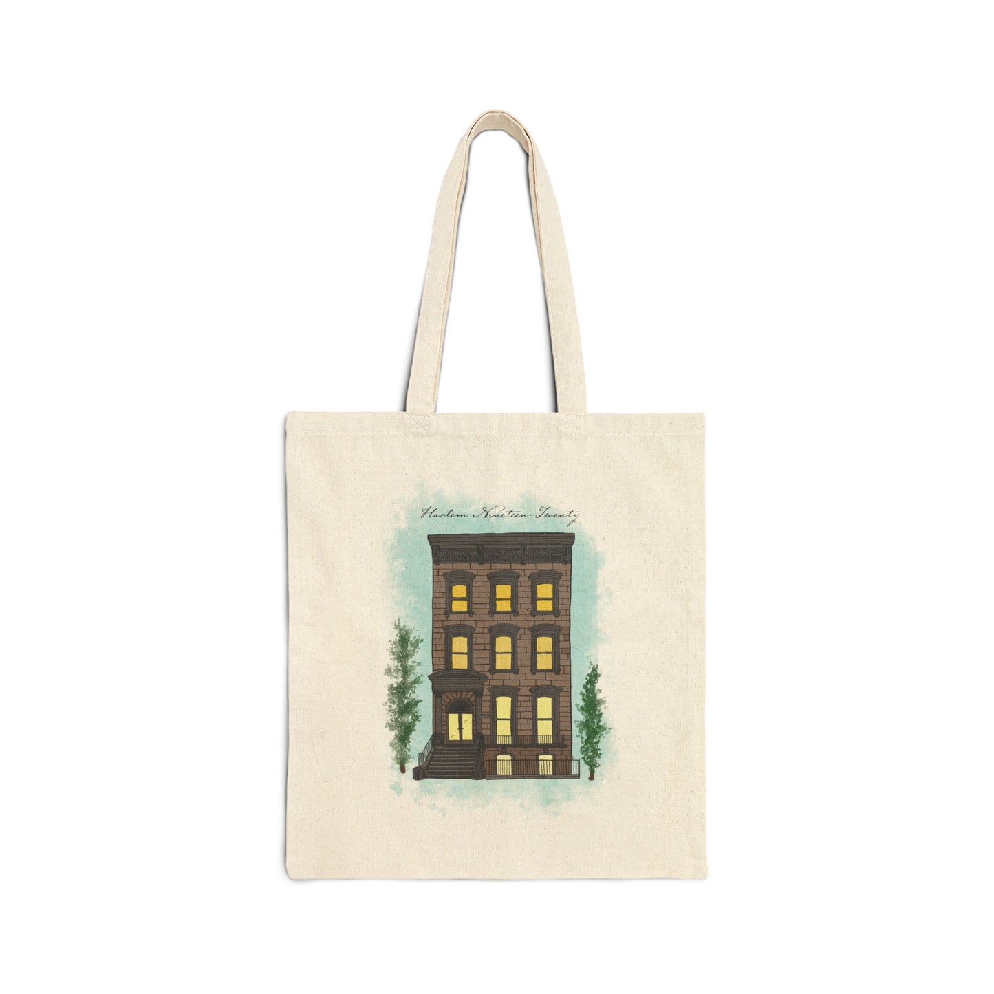 Copy of Natural Harlem 1920 Brownstone Tote Bag